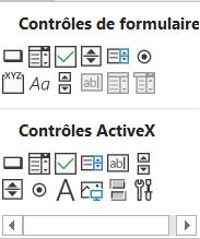Comment utiliser les boutons de contrôle dans Excel? - Masson François
